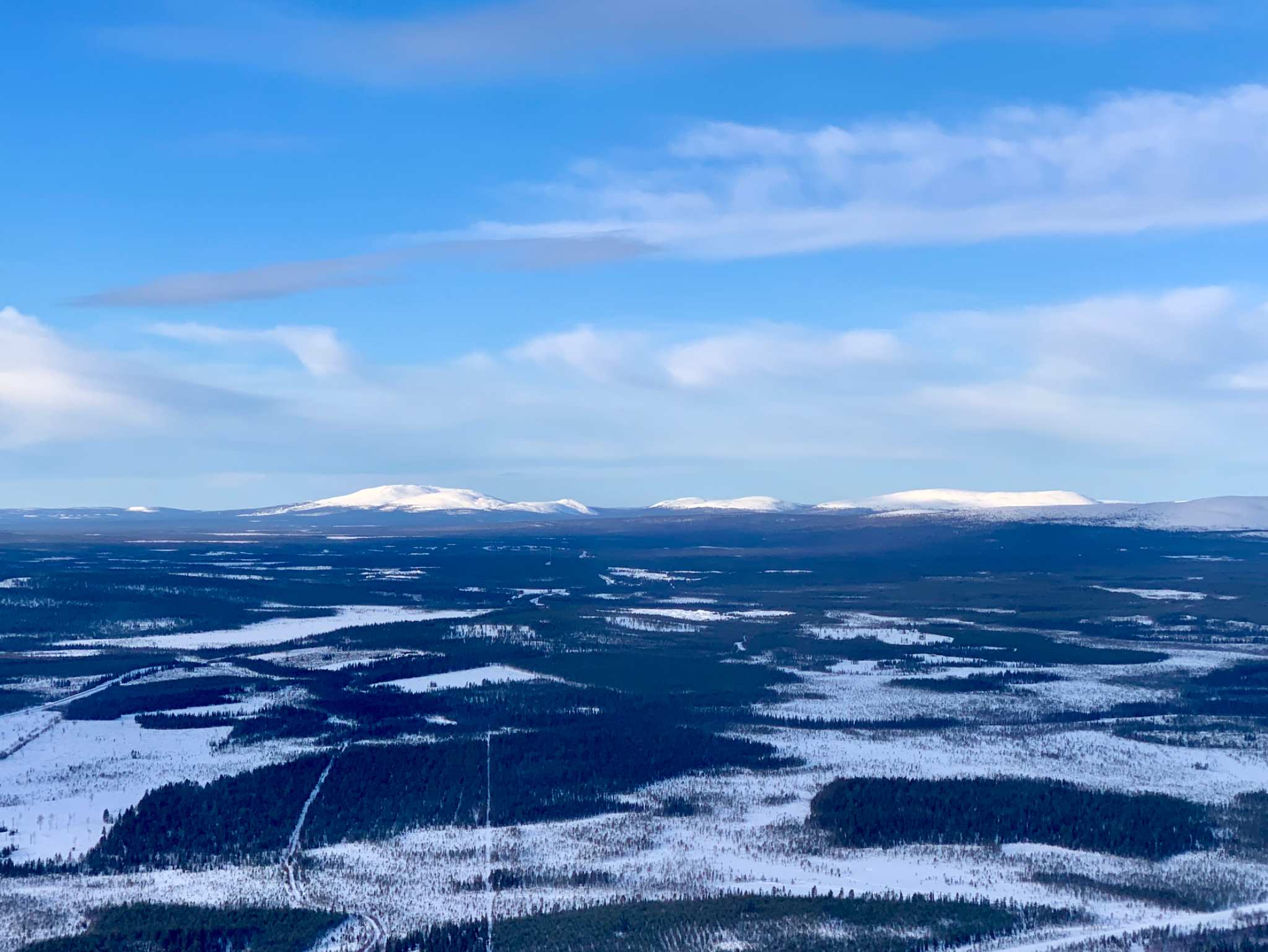 Looking towards Lapland enroute to Kittila